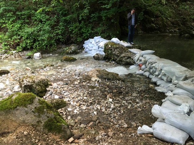 79.1_Ext.Aokigahara Riverside Set dam